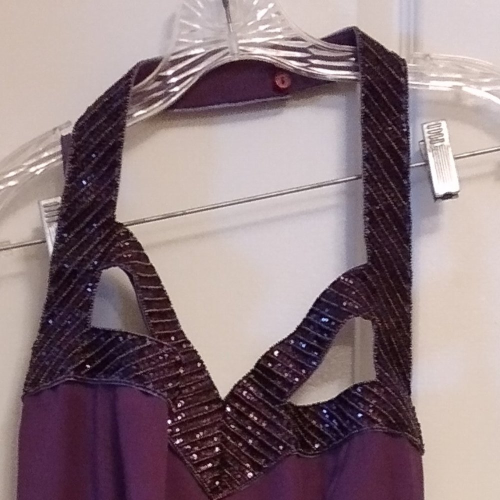 Classy/elegant party dress with sequins & beads